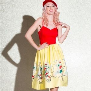 Pinup Couture Audrey Dress Mary Blair Umbrella Disney